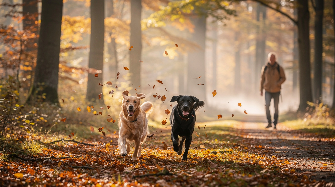 Efterårsweekend med hunden: De bedste hundeskove i Danmark