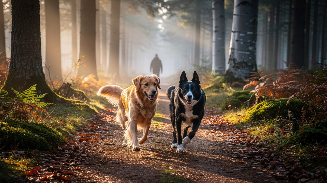 Hundetræning i skoven: Sådan bruger du naturen til at styrke din hunds lydighed