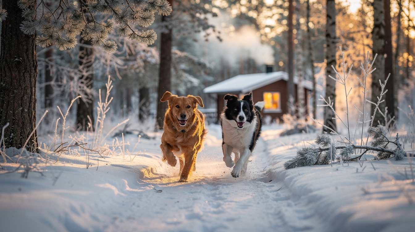 Juleferie med hunden: Aktiviteter og hundeskove i vinter